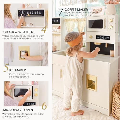 Wooden Play Kitchen Set P280121
