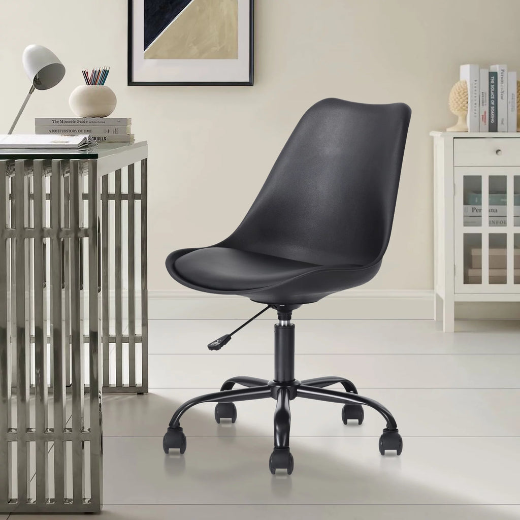 Black Adjustable Height Office Chair W60036