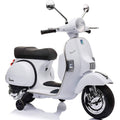 White Vespa Scooter N80846
