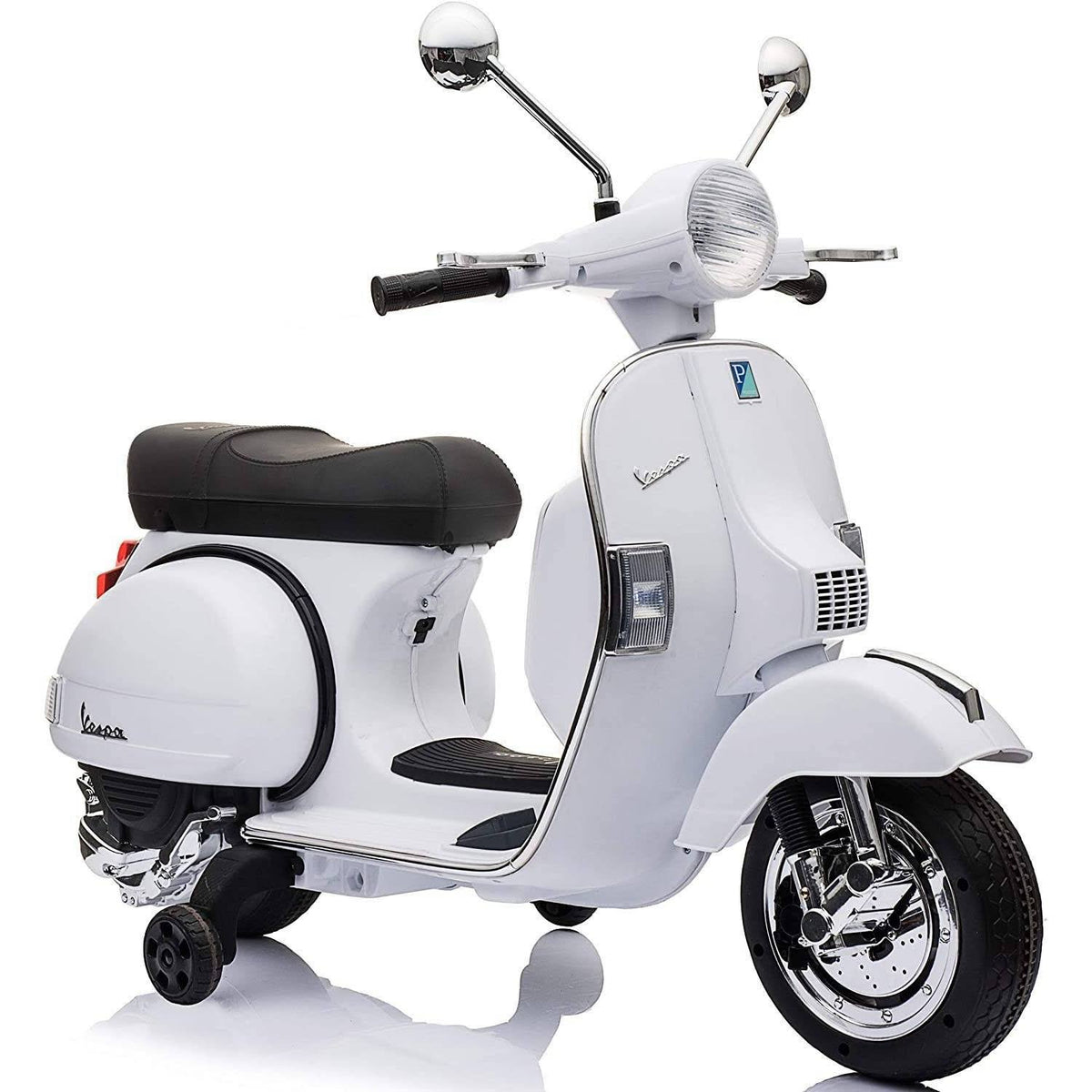 White Vespa Scooter N80846