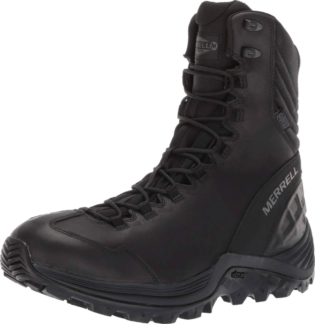 Black Waterproof Work Boots D7931