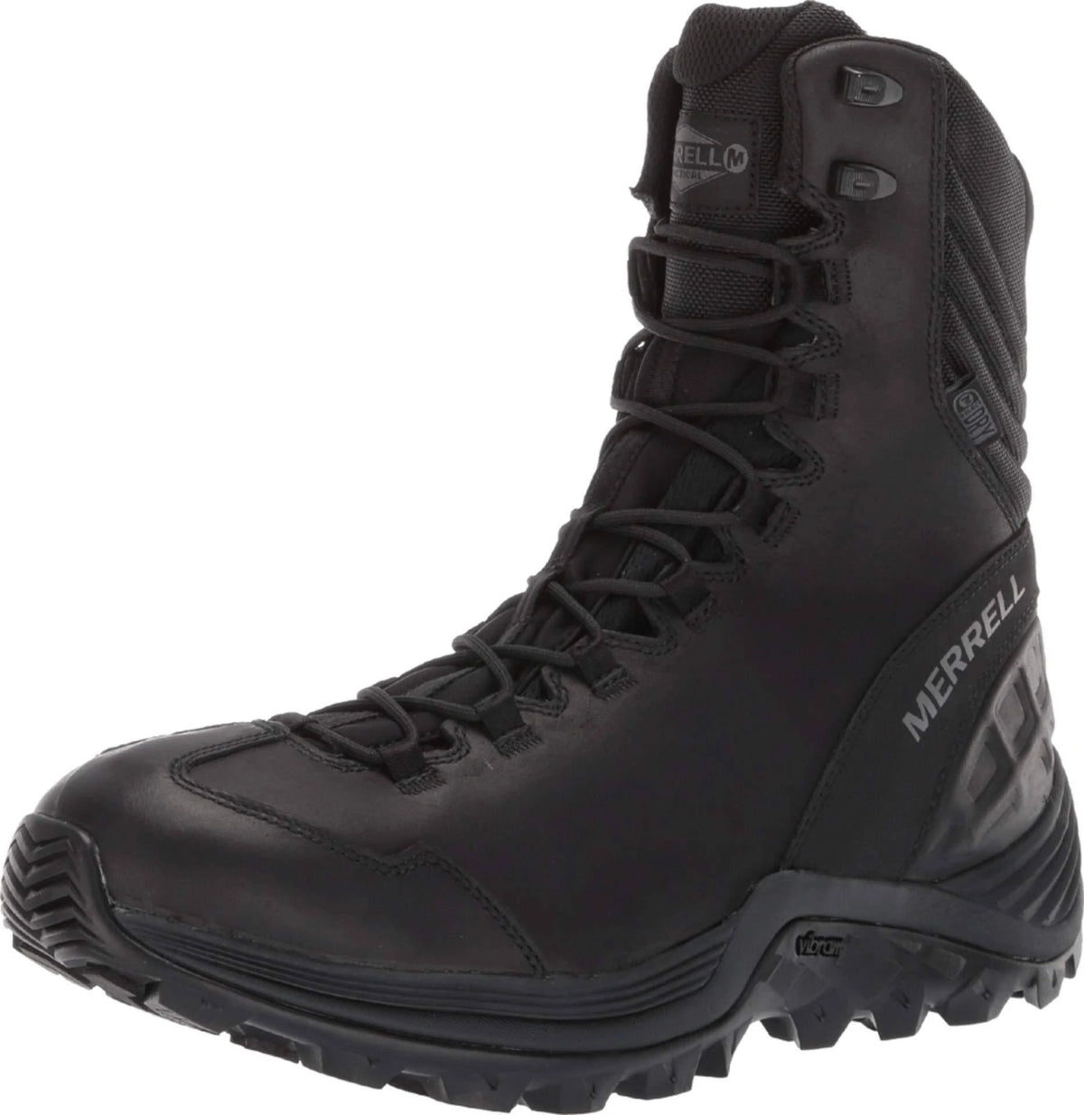 Black Waterproof Work Boots D7931