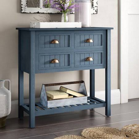 Antique Navy Console Table T774292
