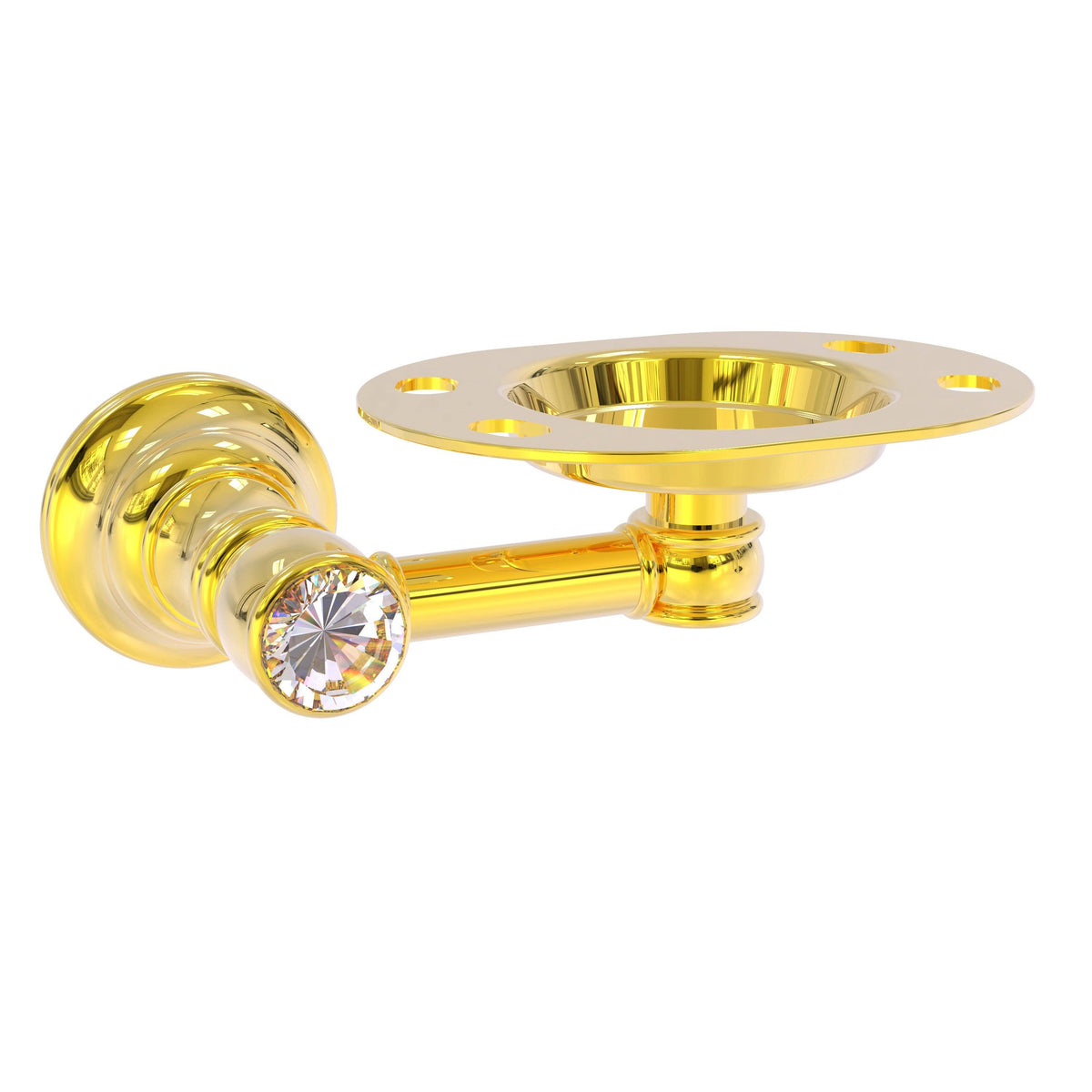 Polished Brass Tumbler and Toothbrush Holder O71619