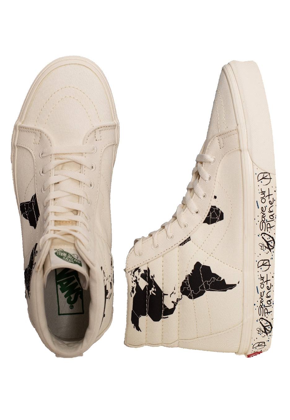 Classic White/Black Sk8-Hi Reissue Shoes N483
