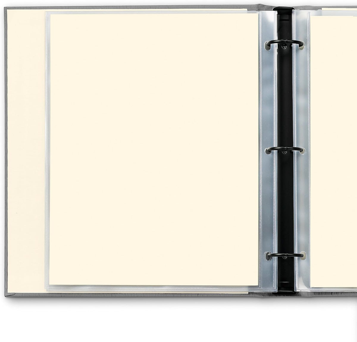 Leather Presentation Binder 1.25 Hubbed Spine Pack of 2 D1484