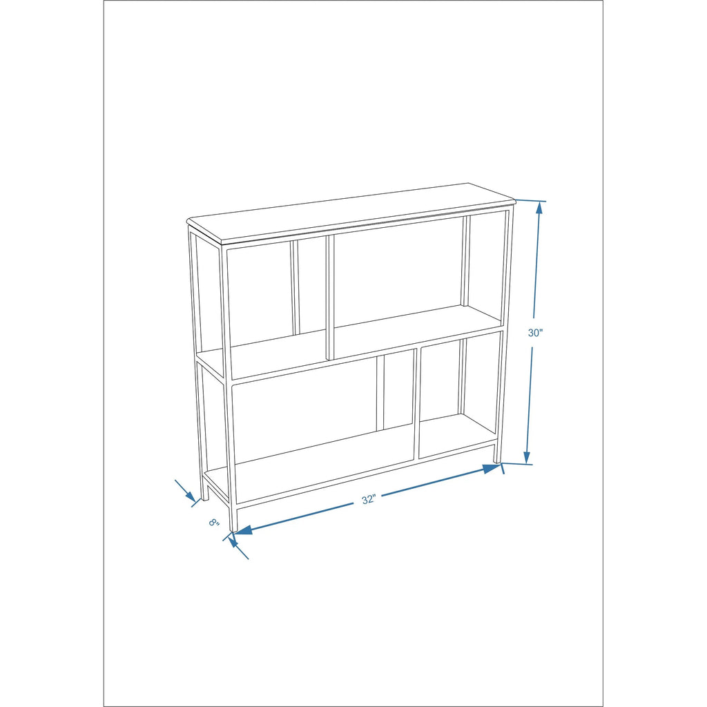 32'' Console Table With Marble Top W43418