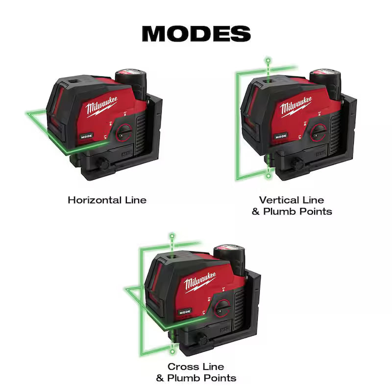 12-Volt Cordless Green Laser Level X86489
