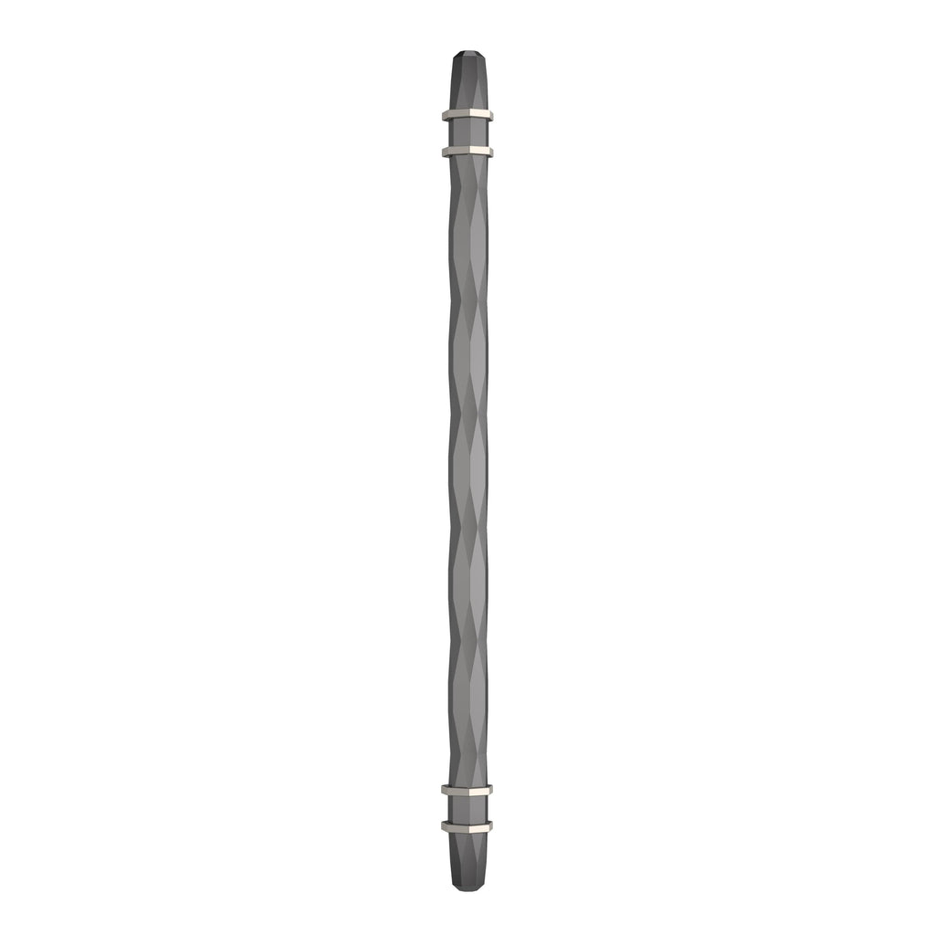 Black Chrome/Satin Nickel Cabinet Pull I963