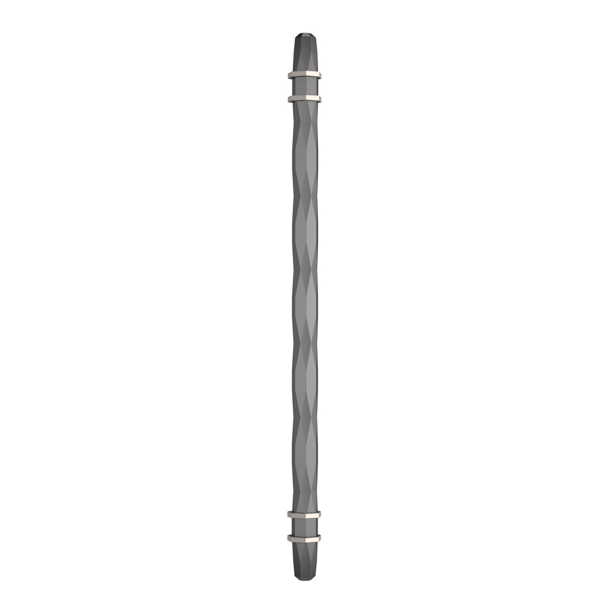 Black Chrome/Satin Nickel Cabinet Pull I963