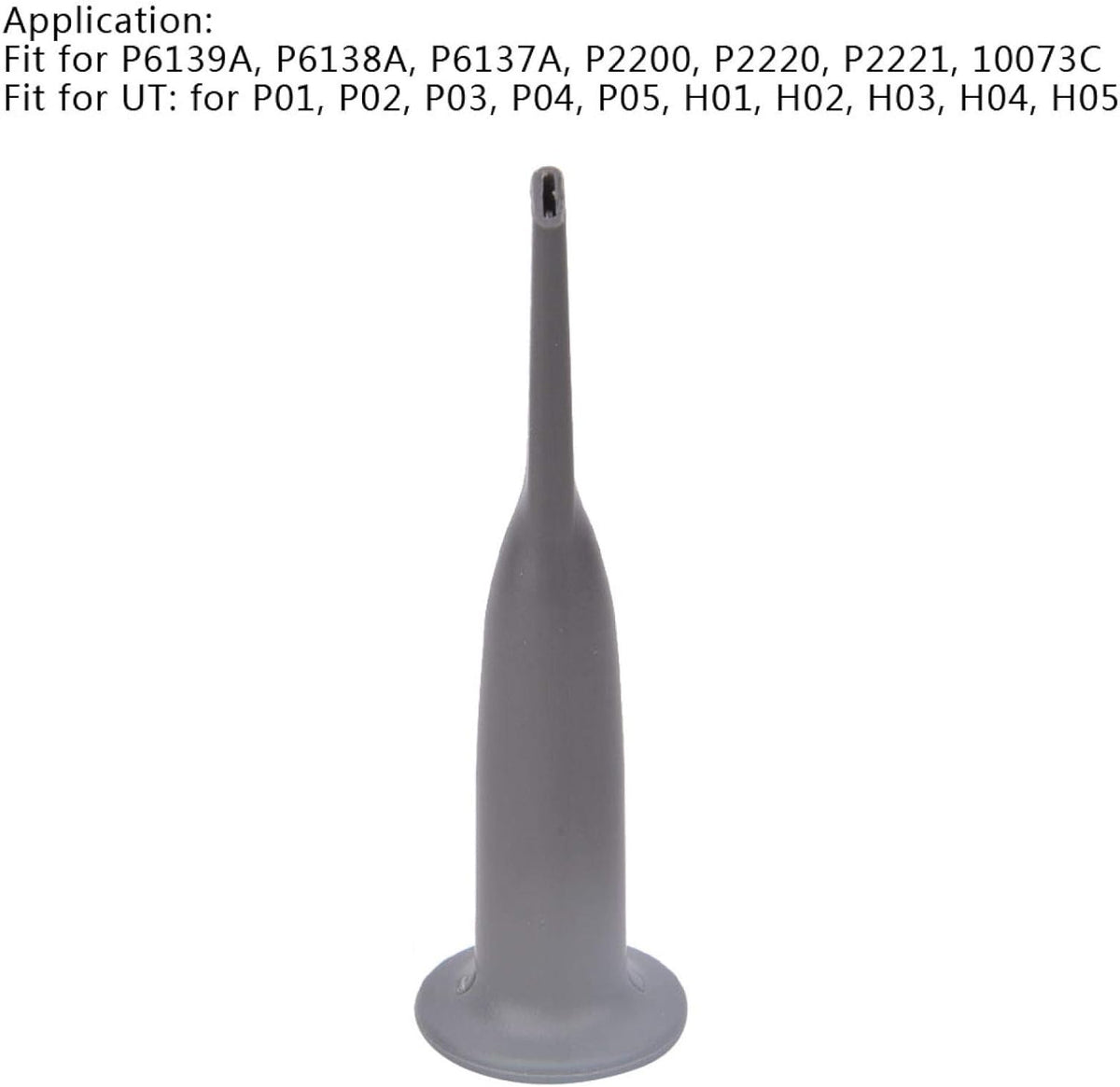 2Pcs Universal Protective Oscilloscope Probe Cap with Hook, Gray I67755