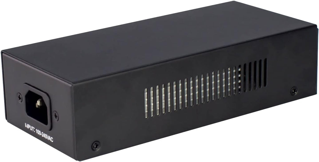 PoE Injector Adapter 95W Gigabit Ultra PoE++ Injector Metal housing T722