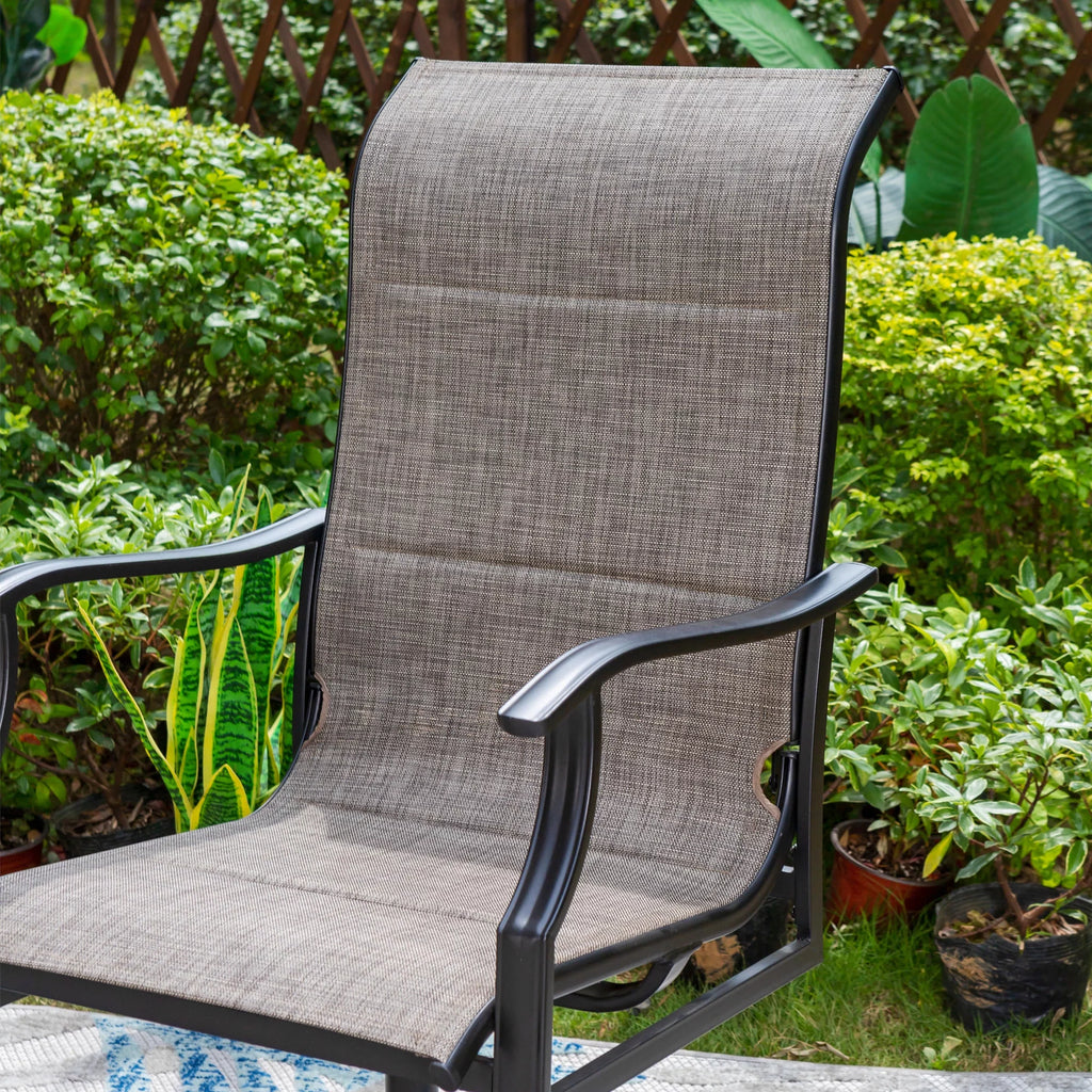 7-Piece Outdoor Patio Dining Set with Swivel Chairs & Table G6432