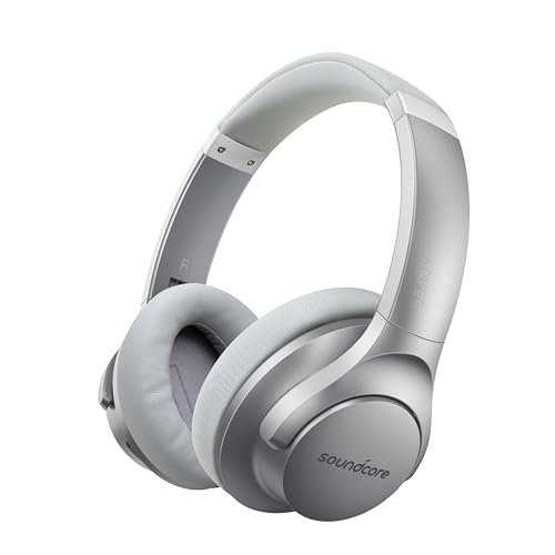 Hybrid Active Noise Cancelling Wireless Over Ear Bluetooth Headphones J61048