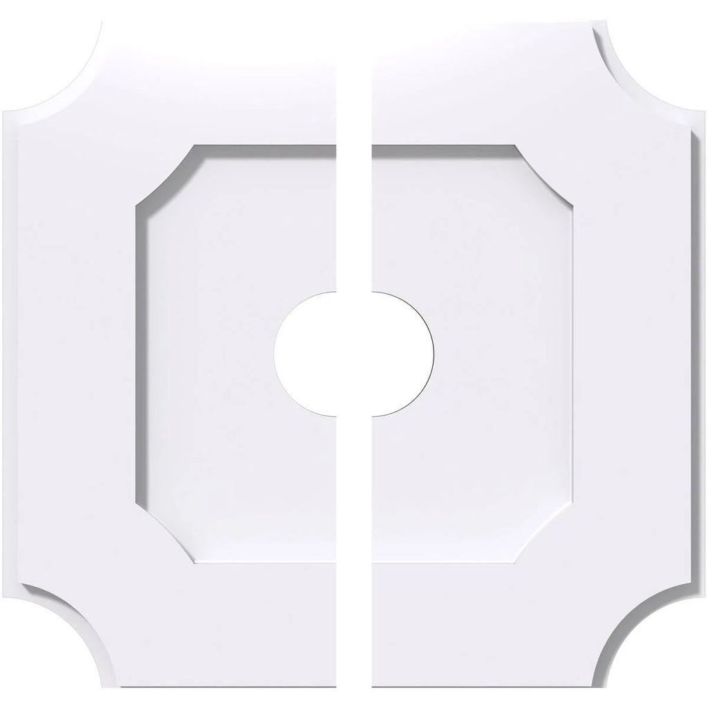 Contemporary PVC Ceiling Medallion Two Piece X126400