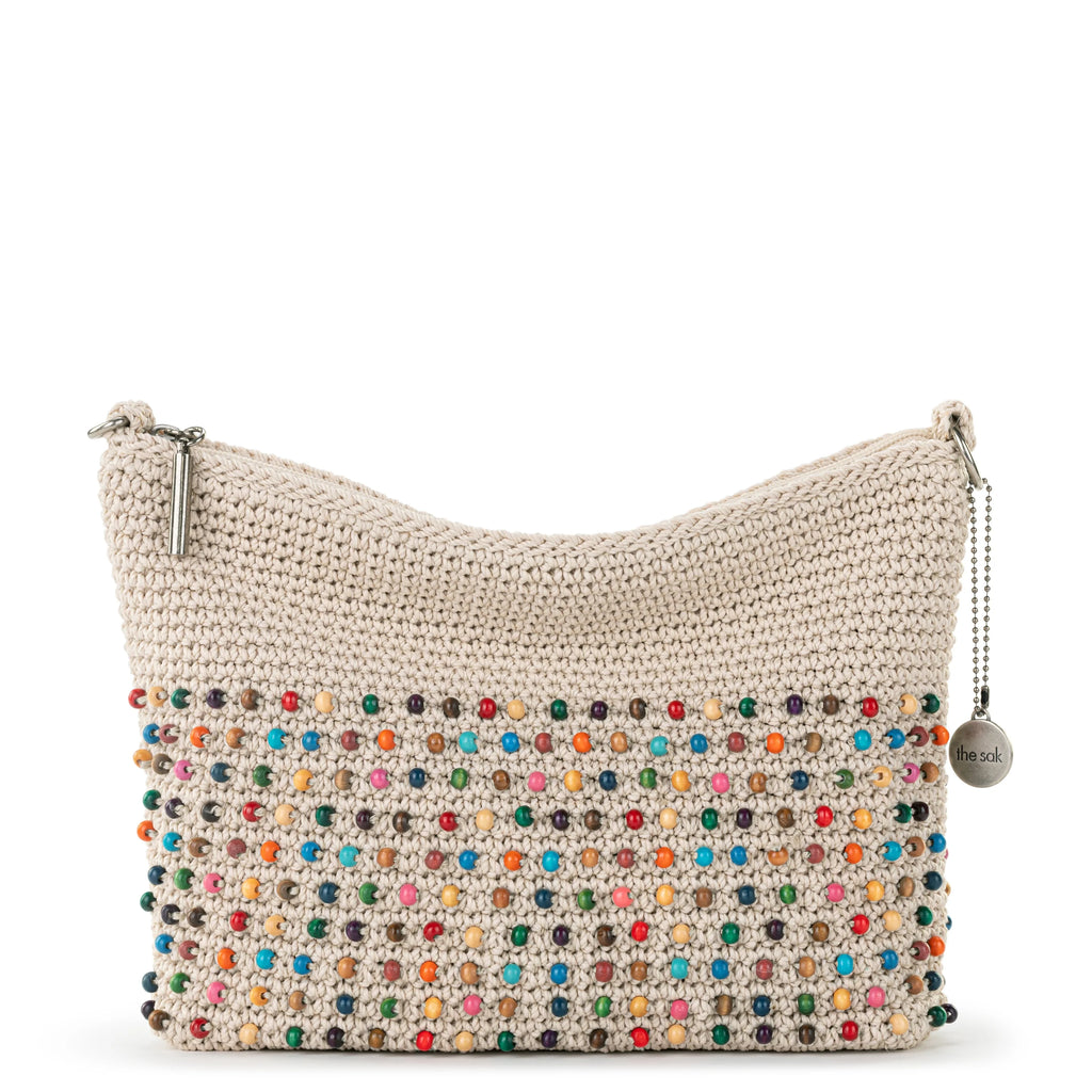 Hand-crochet Recycled Polypropylene Yarn Convertible Crossbody H6133
