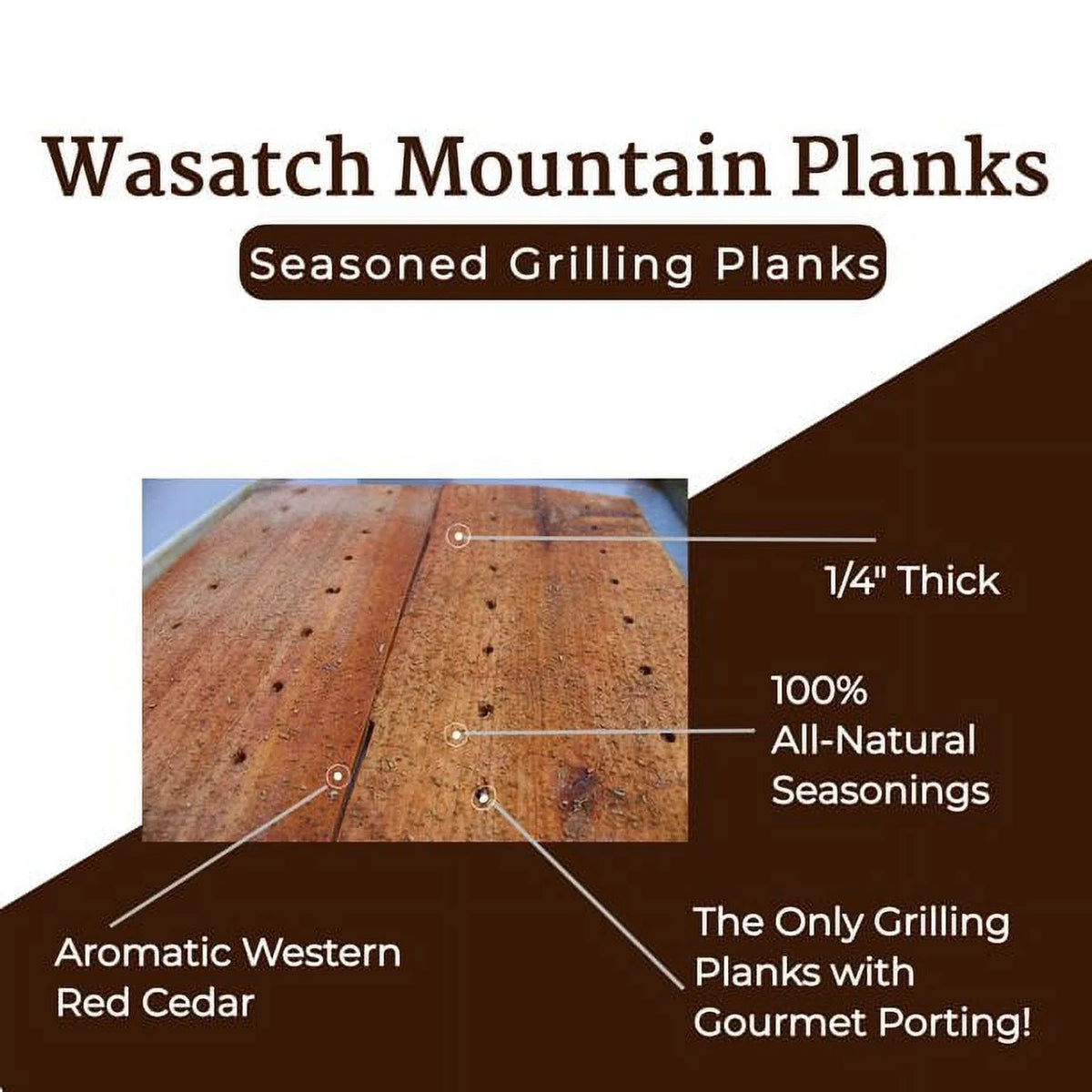 Cedar Grilling Planks 4 Pack Q31579