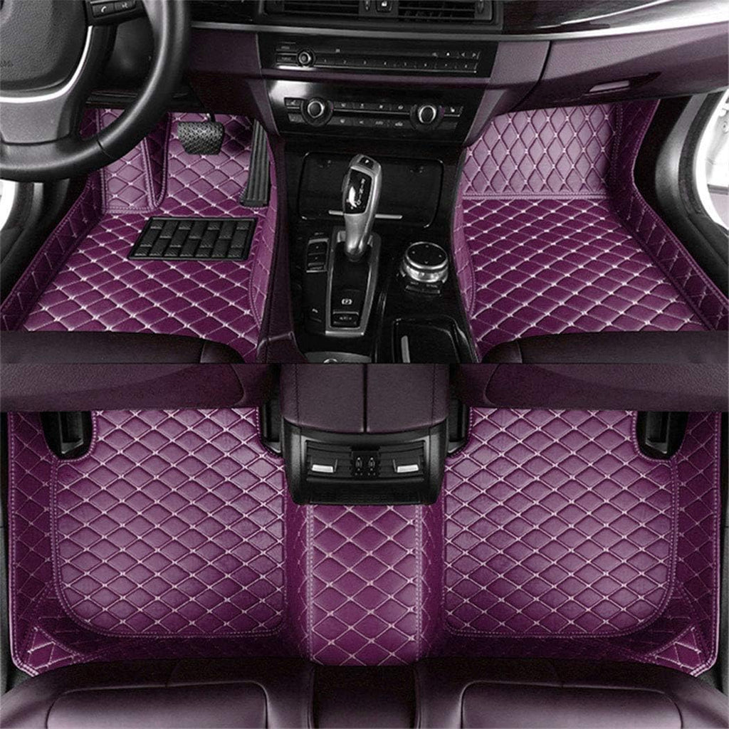 Black Red Car Floor Mats S561