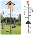 92 Inch Heavy Duty Bird Feeder Pole with Baffle Y20738
