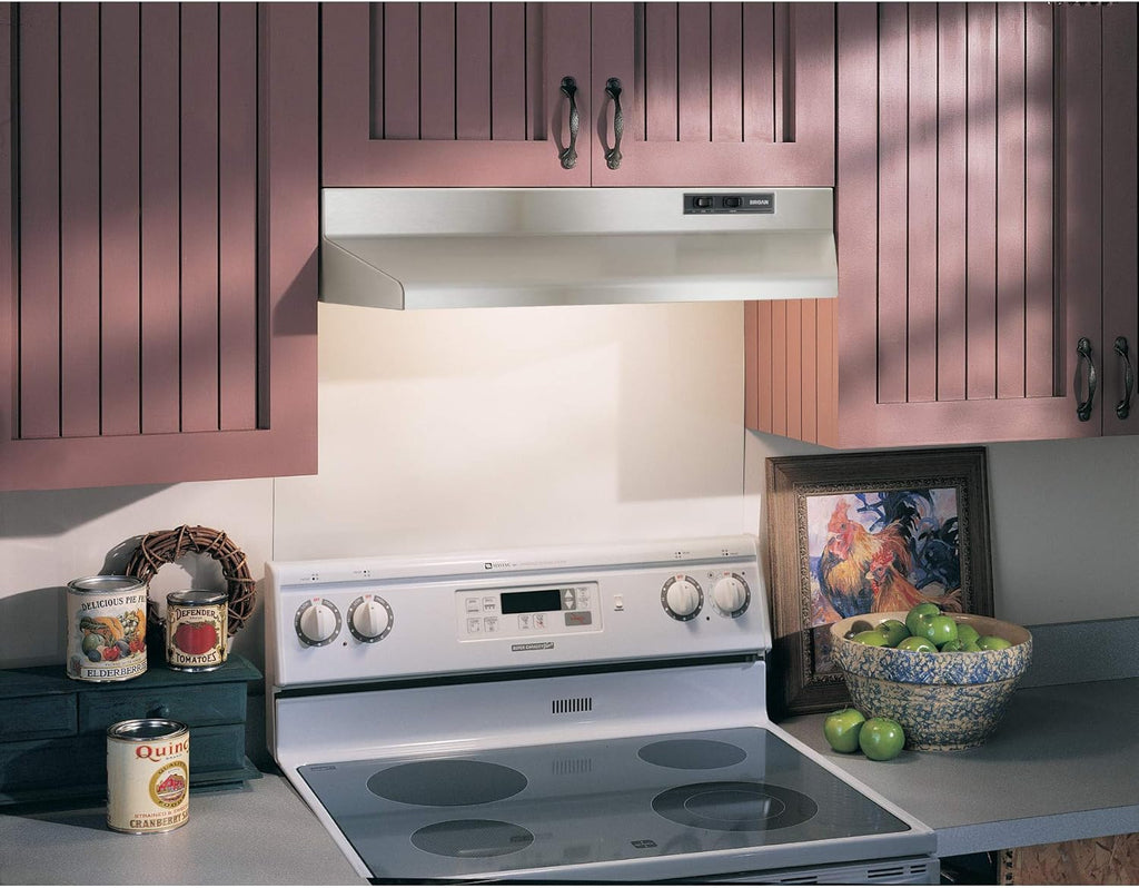 Under Cabinet Range Hood, 30-Inch, Stainless U580