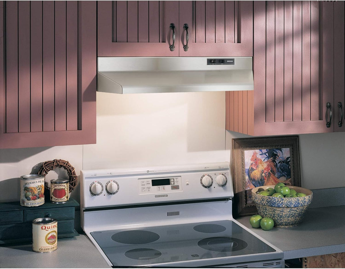 Under Cabinet Range Hood, 30-Inch, Stainless U580