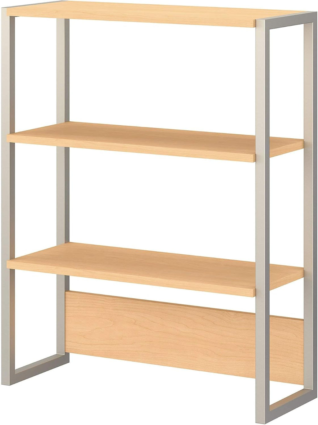 Natural Maple Bookcase Hutch N97911