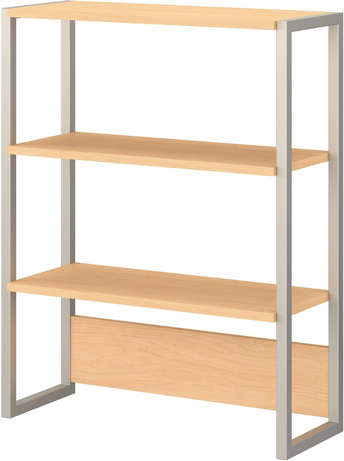 Natural Maple Bookcase Hutch N97911