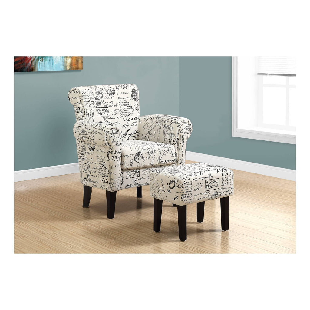 Beige 2 Piece Accent Chair Set A446364