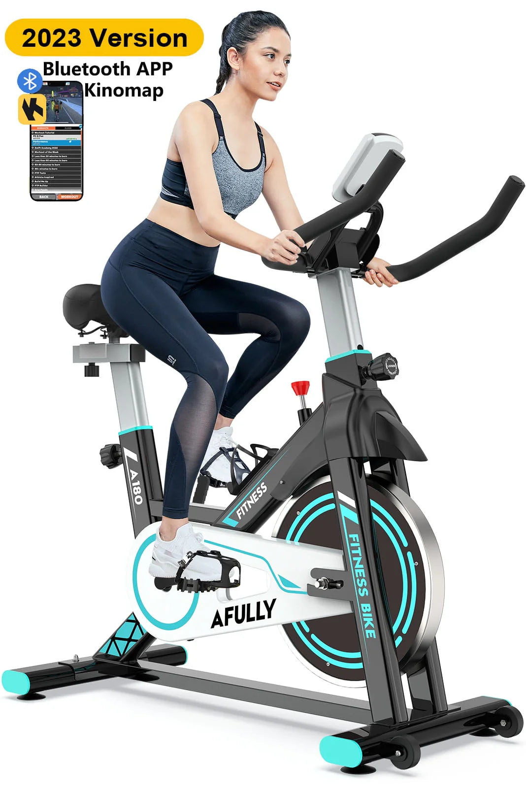 Indoor Cycling Exercise Bike 35 Lbs Flywheel X402405