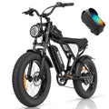 750W 20" Fat Tire Electric Bike with Removable 48V/20Ah Battery F703738