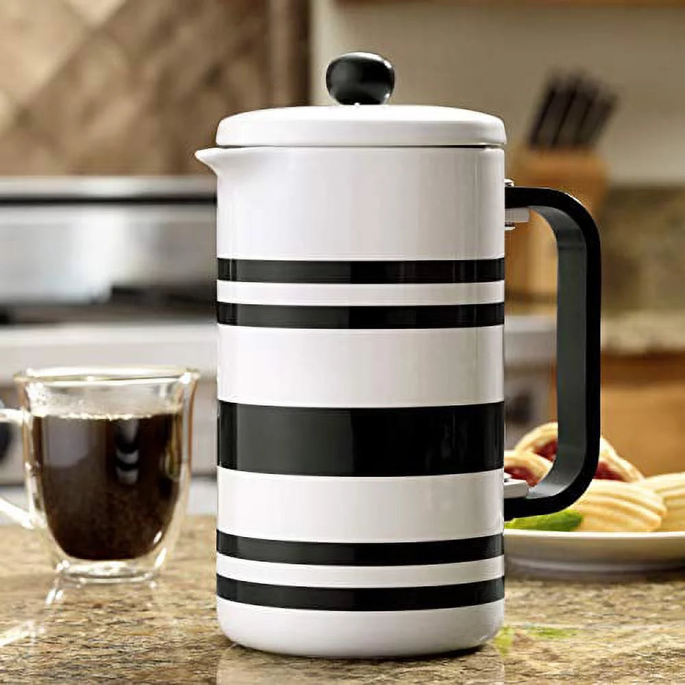 8 Cup Ceramic French Press T395741