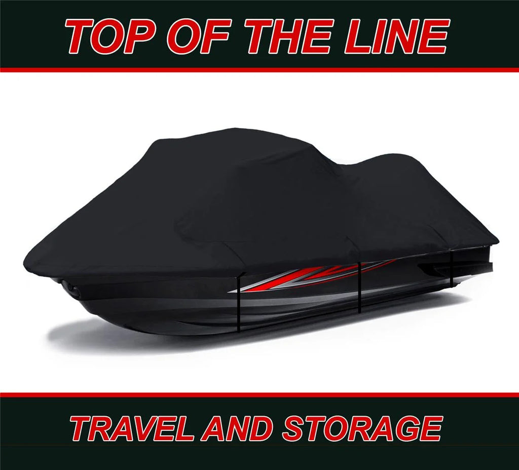 Black Jet Ski PWC Watercraft Cover U48952