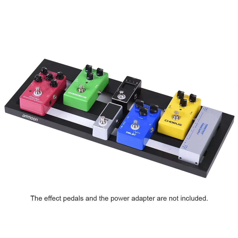 Aluminum Alloy Guitar Pedal Board Set with Carrying Bag P6243