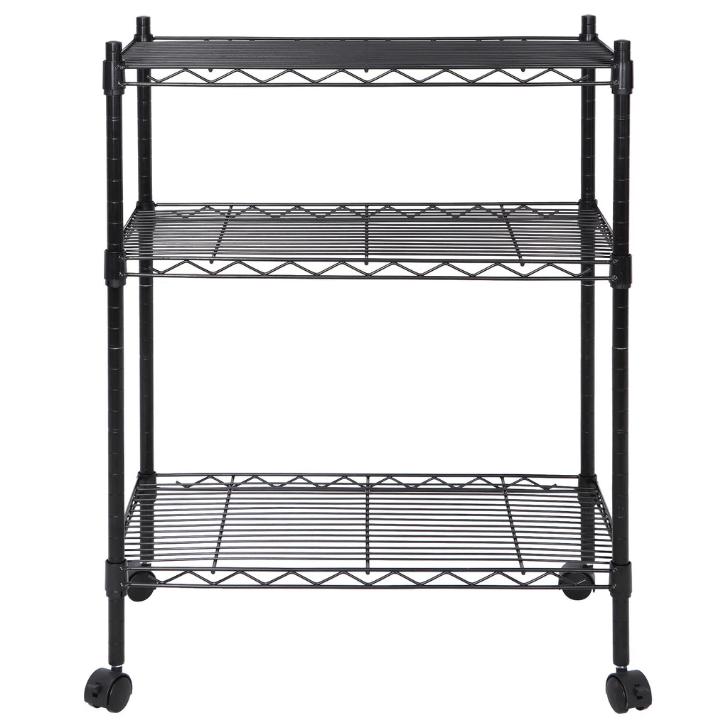 Rolling Kitchen Cart Black I555