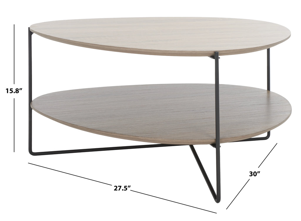 2-Tier Mid-Century Coffee Table Y973