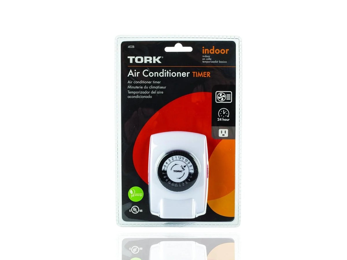Heavy-Duty Indoor 15-Amp 24-Hour Mechanical Plug-In Air Conditioner And Appliance Timer U328549