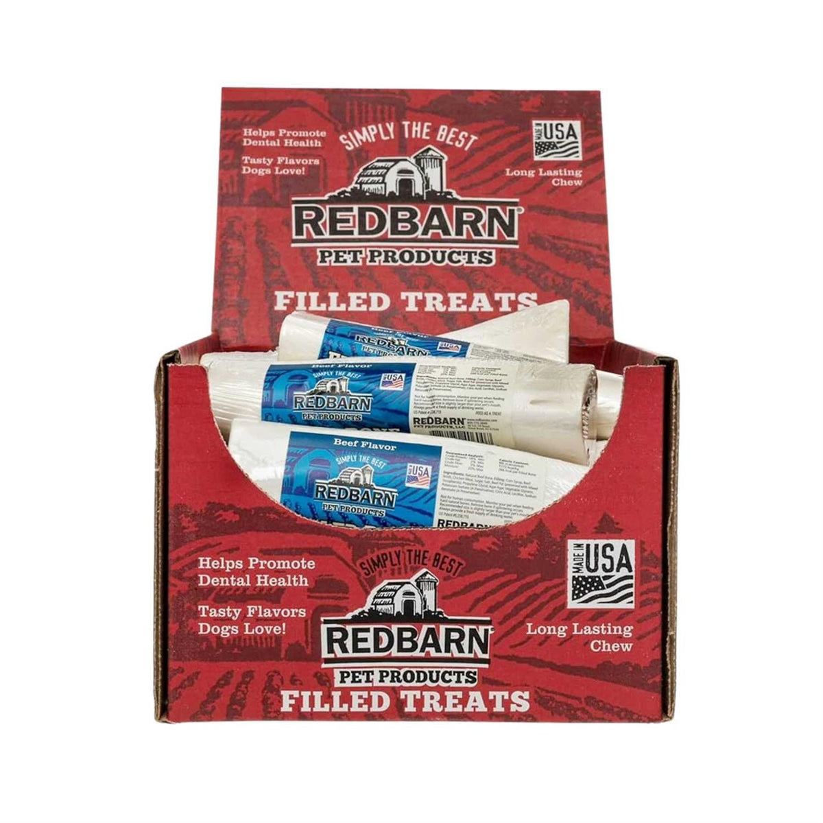 Large Beef Filled Bones Dog Treats R13717