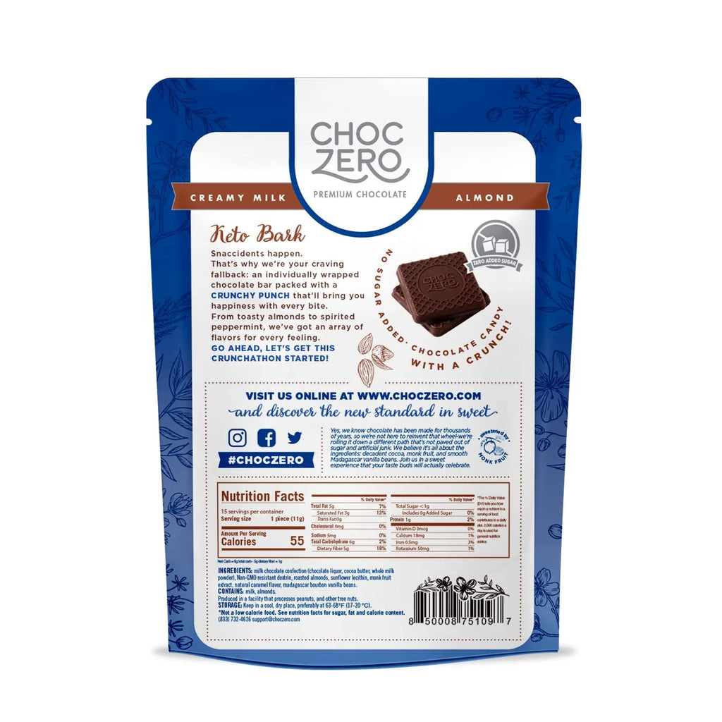 Milk Chocolate Almond Bars Pack of 4 F8797
