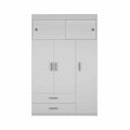 Modern White Wood Bedroom Armoire K447253