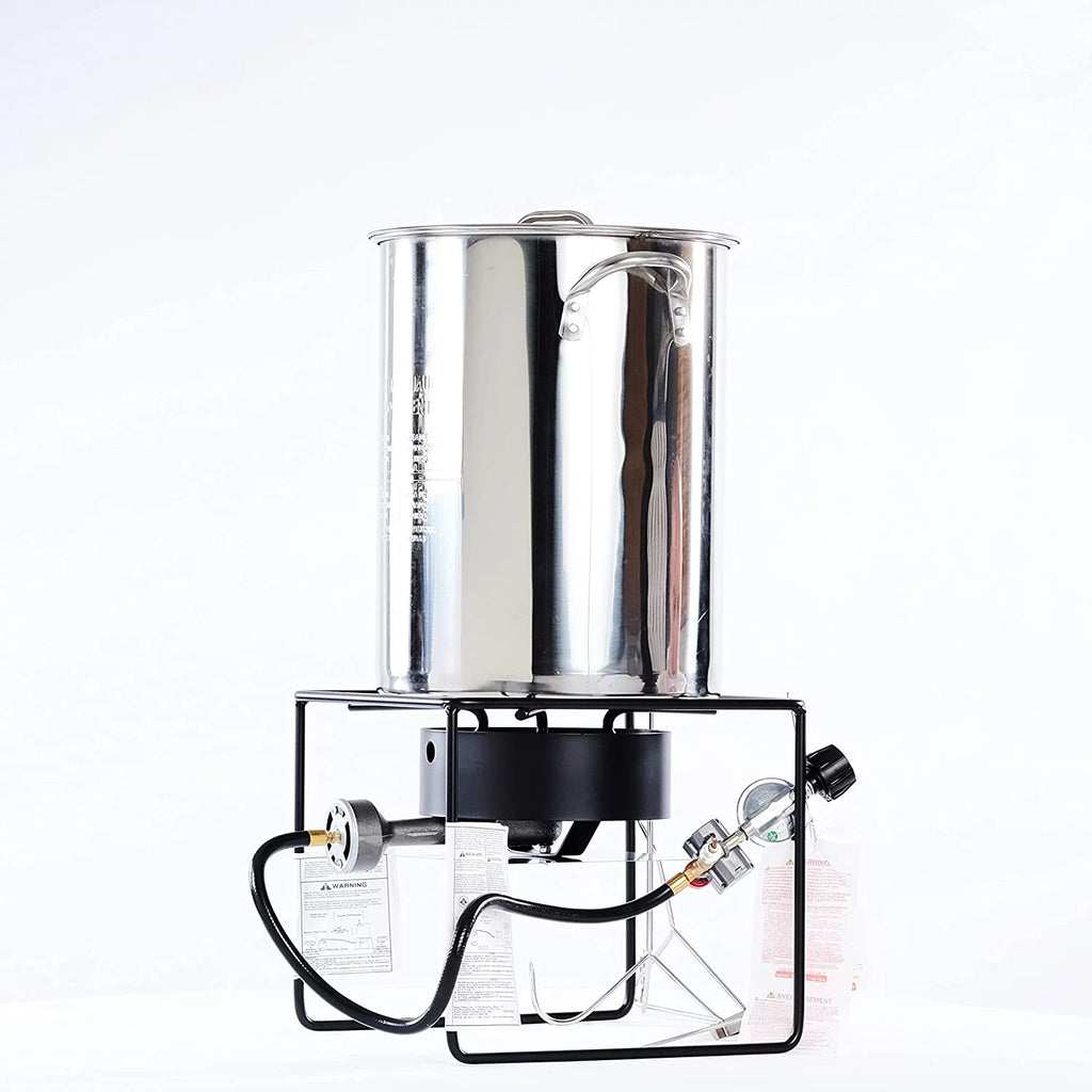 12 in. Stainless Steel Turkey Fryer Pot D647529