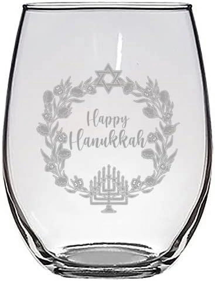 Engraved 15.5 Oz Stemless Wine Glass I7205