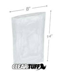 Clear Poly Bags 8 x 14 in. Case of 1000 Q147