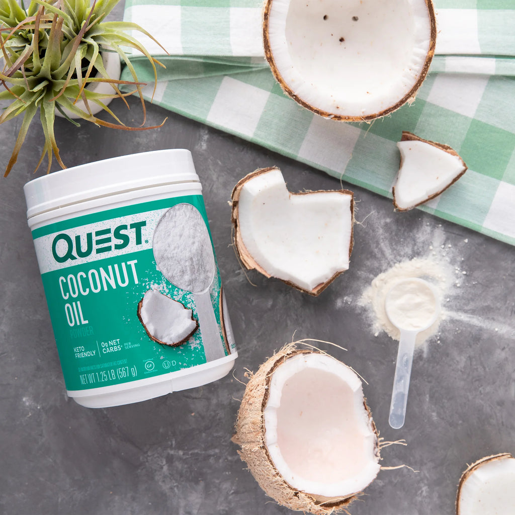 Coconut Oil Powder, Unflavored, 20 oz Z19865