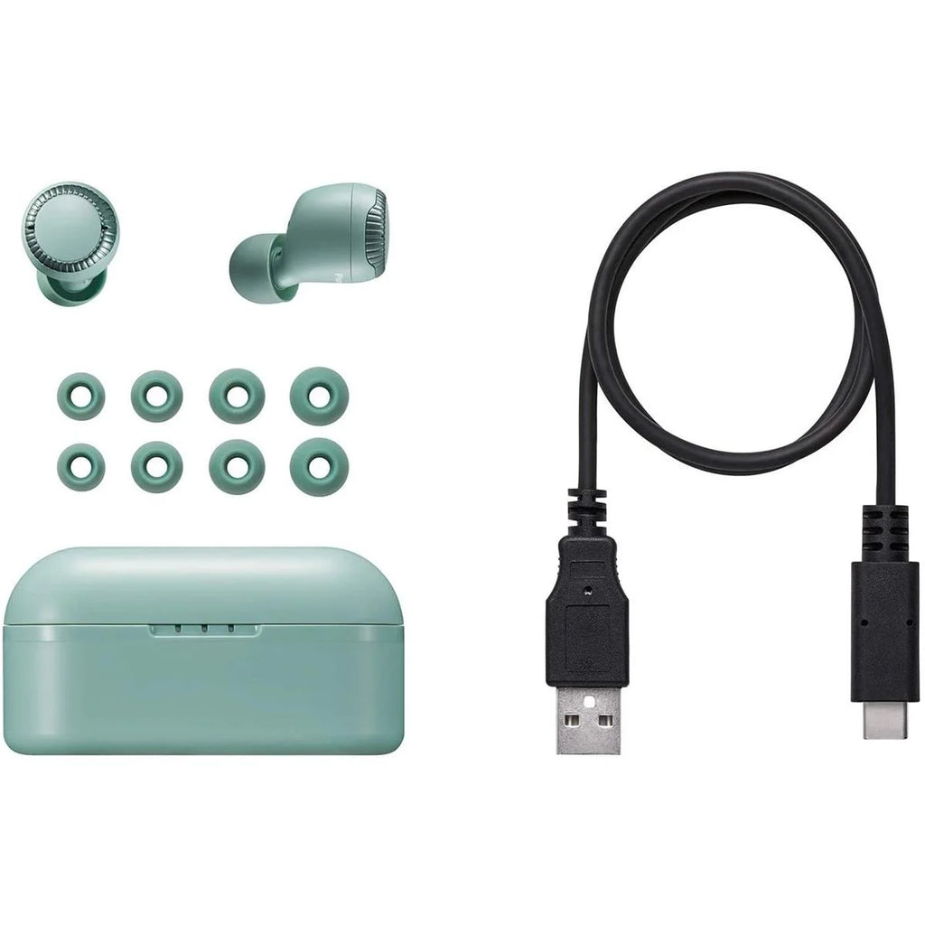 Green True Wireless Bluetooth Earphones Y321678