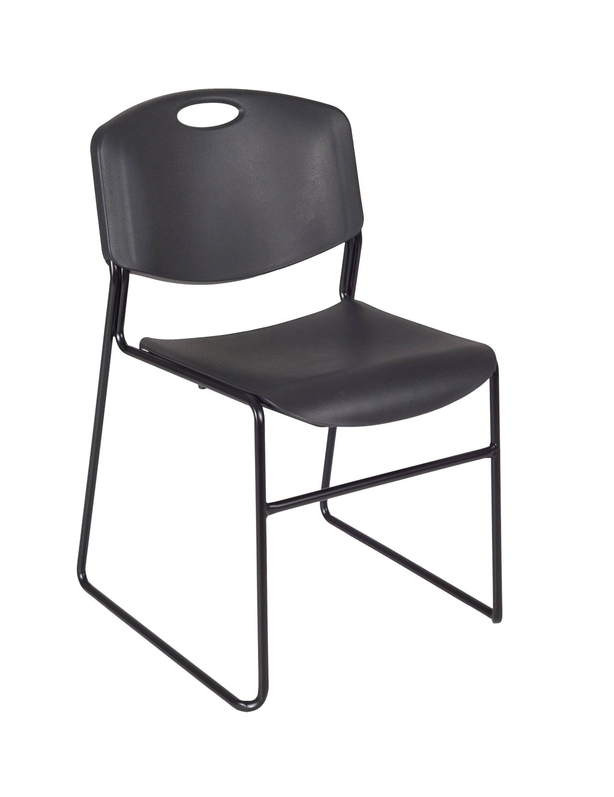 48x22 Square Breakroom Table with 4 Stack Chairs K713963