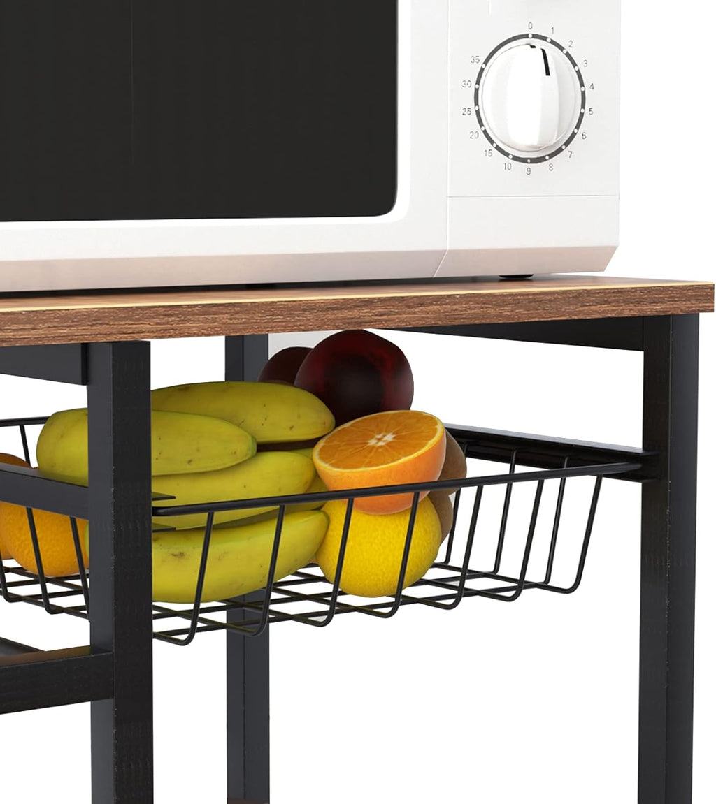 Kitchen Baker's Rack Rustic Brown M805