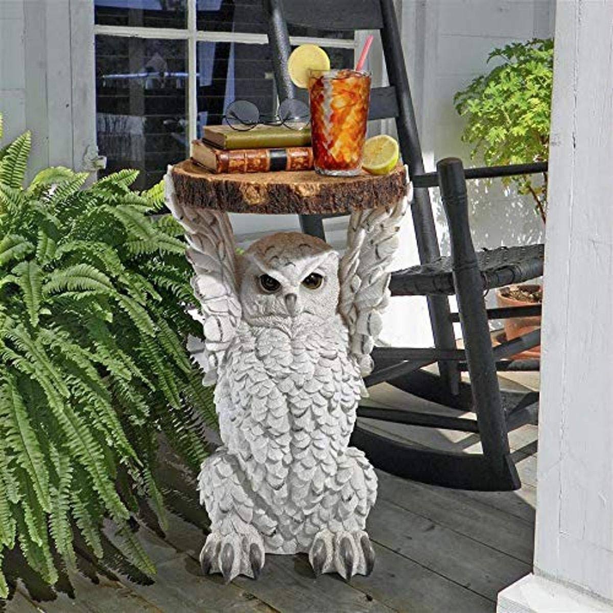 Owl Sculptural Side Table J5511