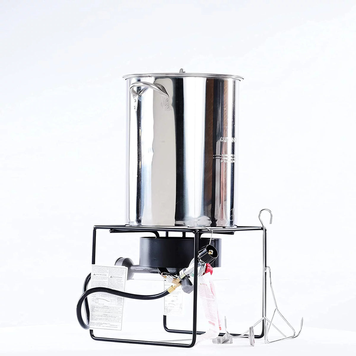 12 in. Stainless Steel Turkey Fryer Pot D647529