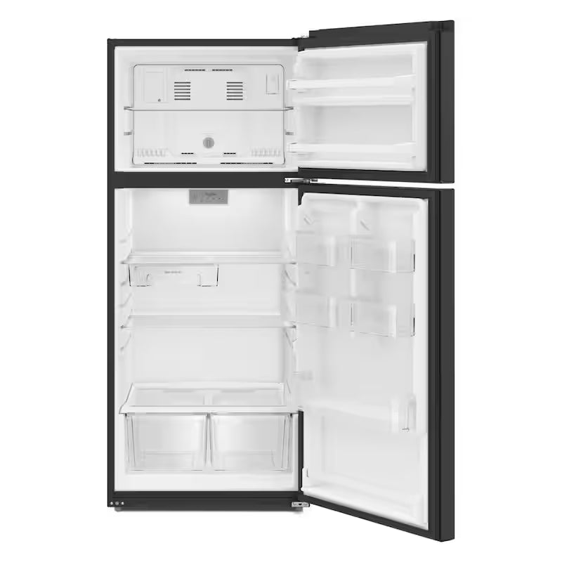 Black Top Freezer Refrigerator D6216