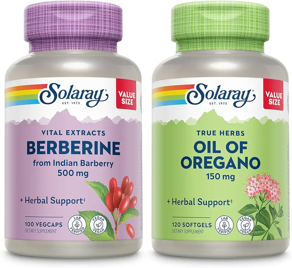 Berberine and Oregano Oil Supplement W958